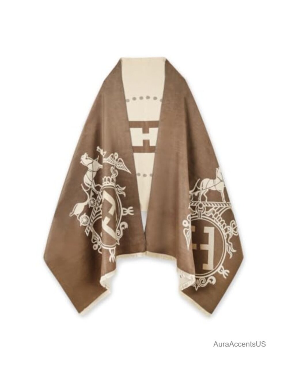 Pashmina Texture Silky Shawl Wrap Evening Poncho Cape Women